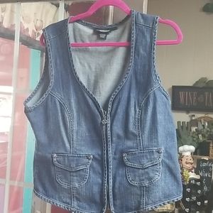 Harley Davidson jean vest